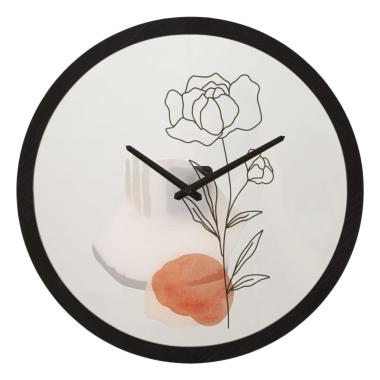 Orologio Muro Flower Mod.A cm.Ø40x3,5