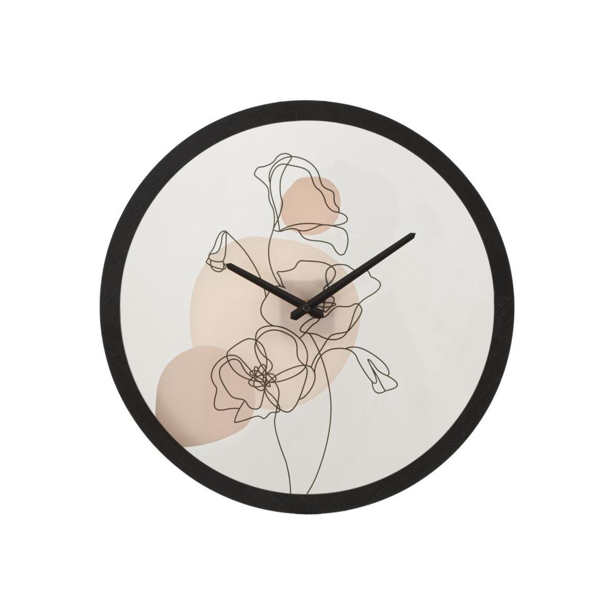 Orologio Muro Flower Mod.B cm.Ø40x3,5