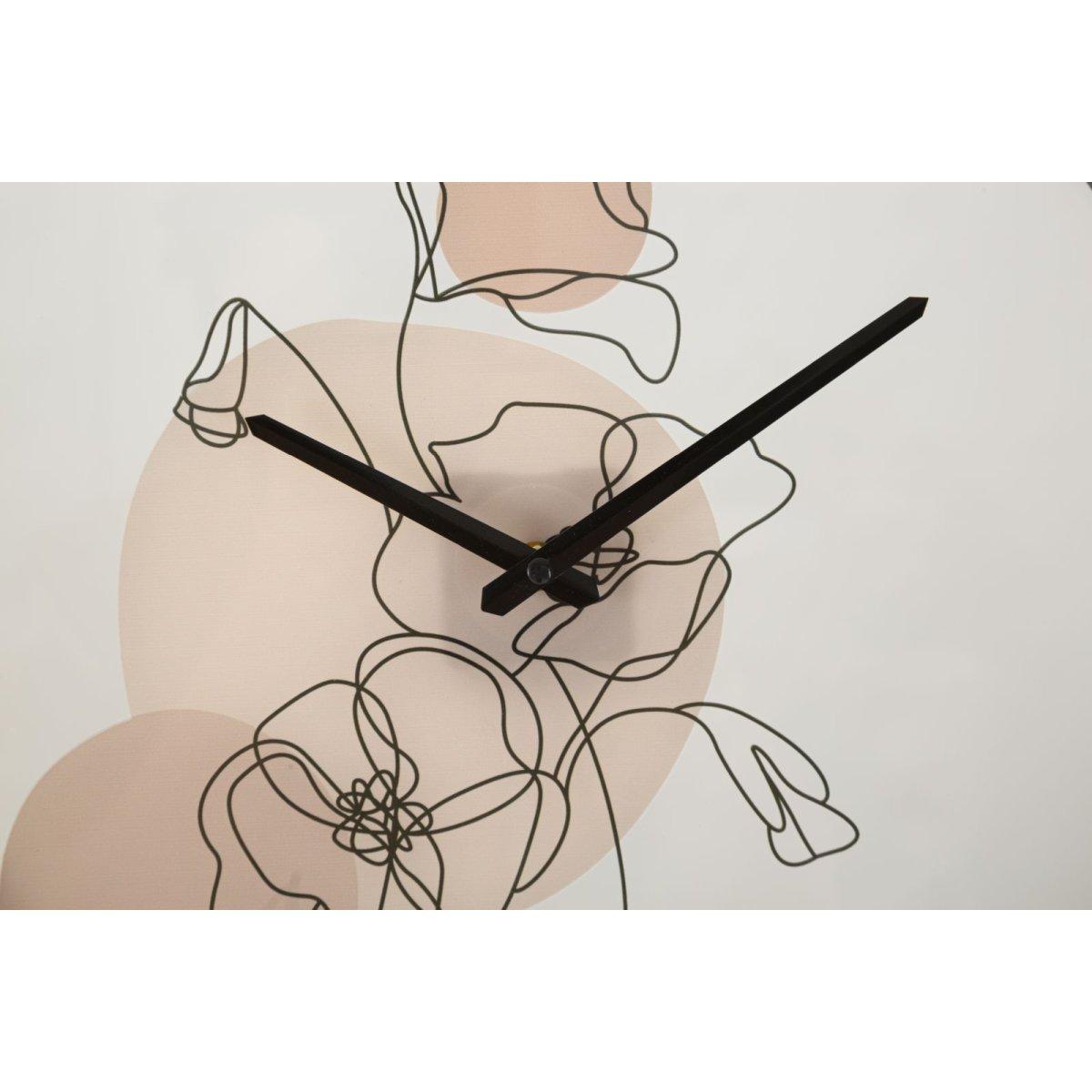 Orologio Muro Flower Mod.B cm.Ø40x3,5