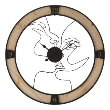 Orologio Muro Couple cm.Ø60x3