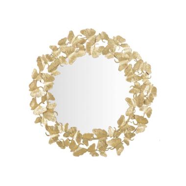 Specchio foglie round misura specchio