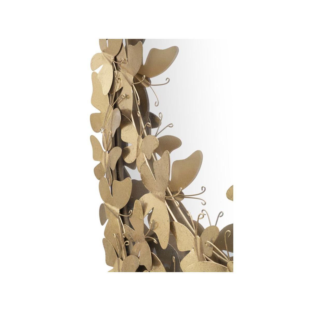 Specchio glam oval butterfly misura specchio 59 x 3 x 89,5 cm