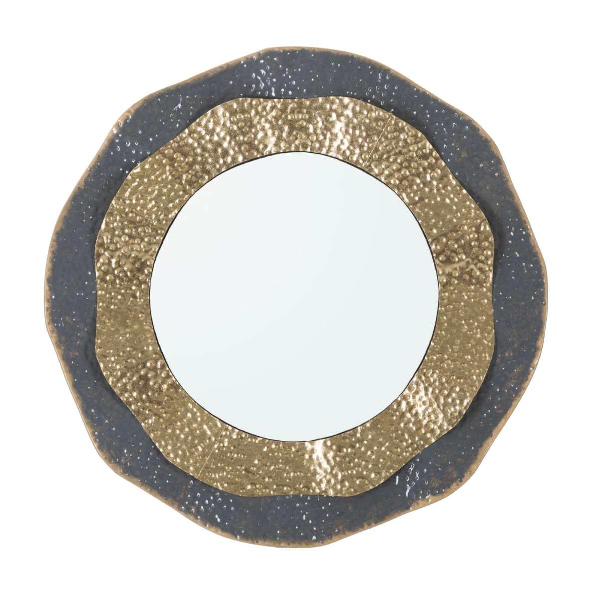 Specchio Da Muro Shai Dark cm.Ø65,5x5