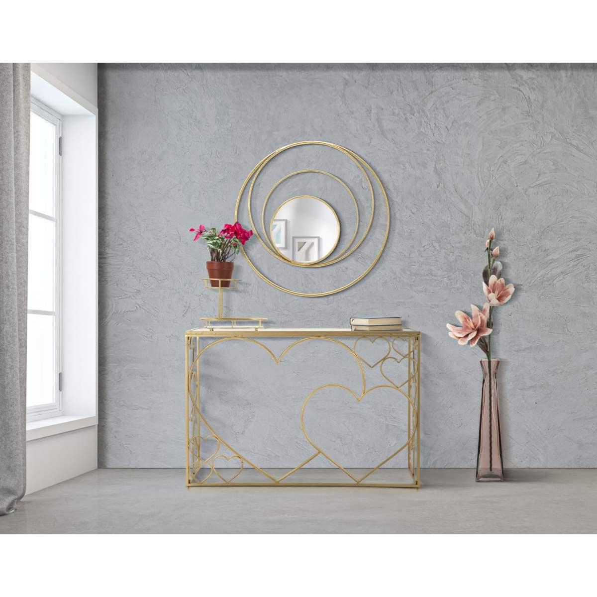 Specchio Arc Glam cm.Ø80x3,5