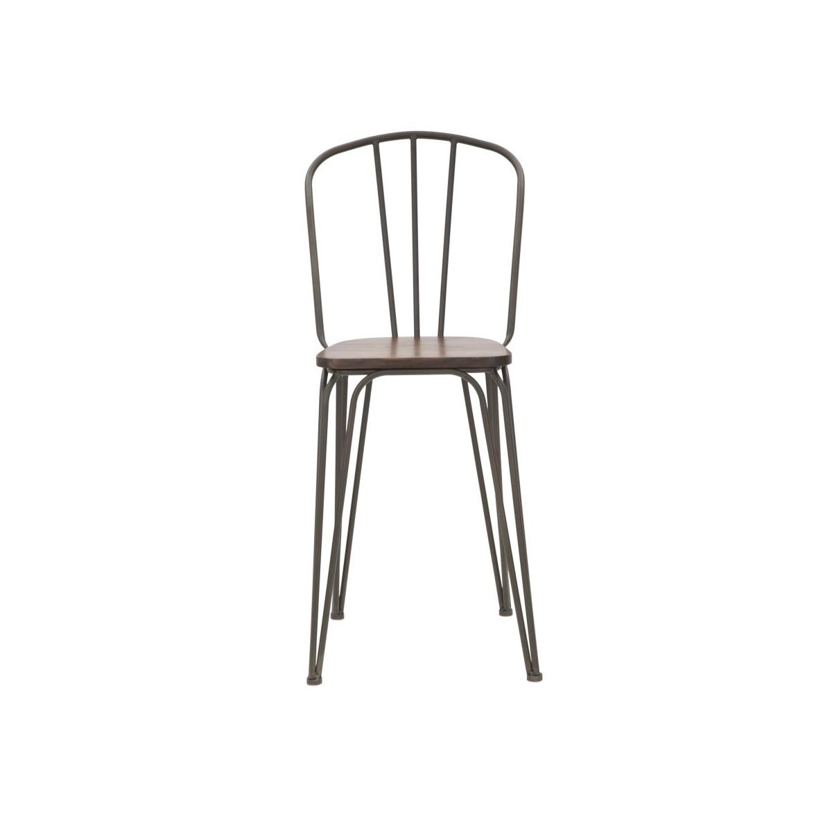 Sedia Bar Harlem 54x45x102 Set 2Pz Altezza Seduta cm.61