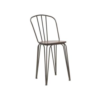 Sedia Bar Harlem 54x45x102 Set 2Pz Altezza Seduta cm.61