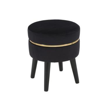 Sgabello Paris Nero cm.Ø35x40,5