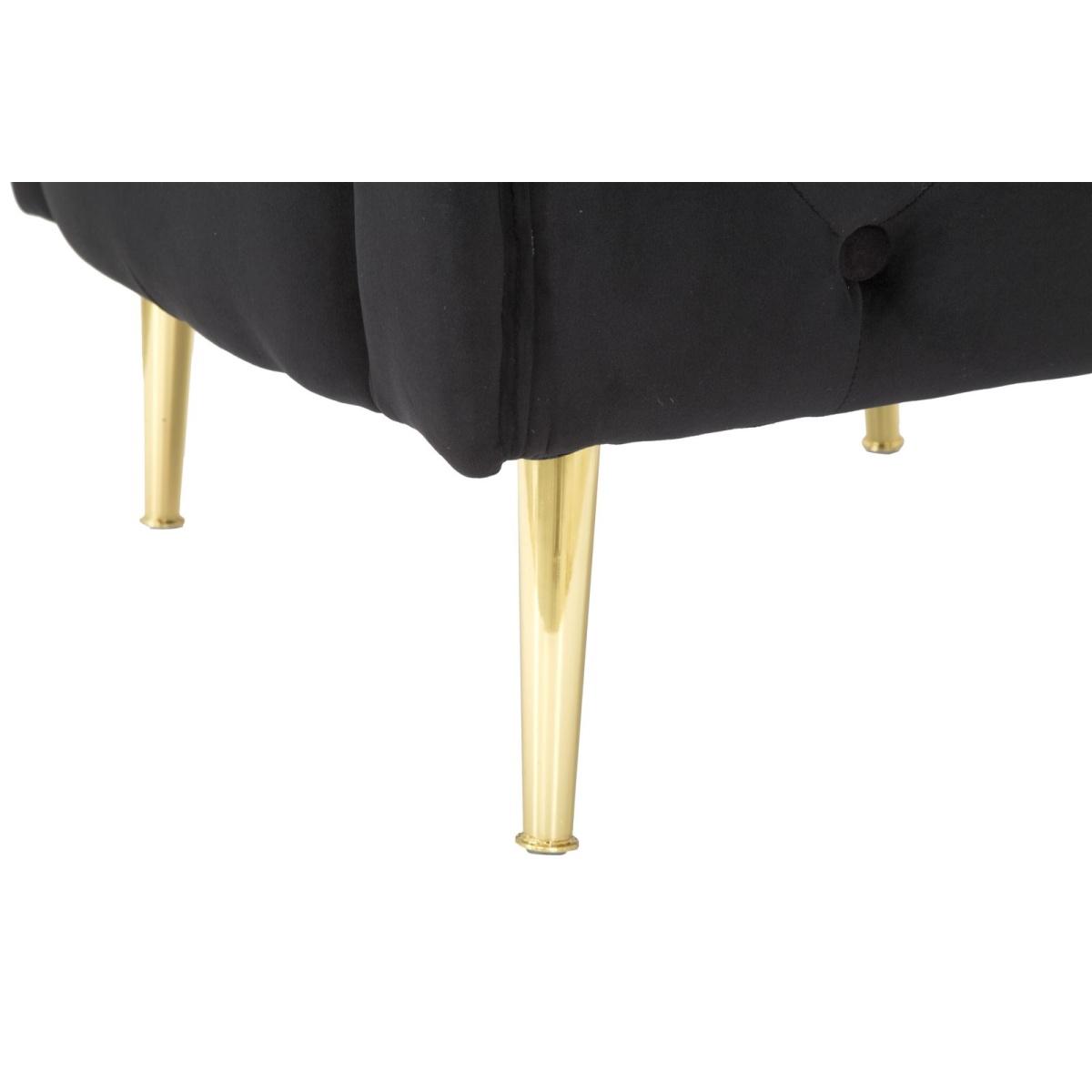Poltrona Bucarest Nero cm.76x74x71