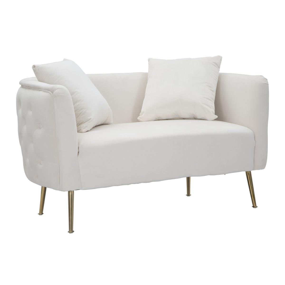 Divanetto bucarest crema 127 x 74 x 73 cm