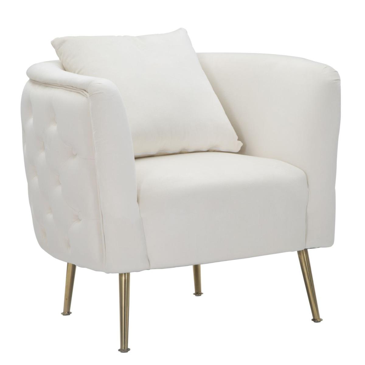 Poltrona bucarest crema 76 x 74 x 73 cm