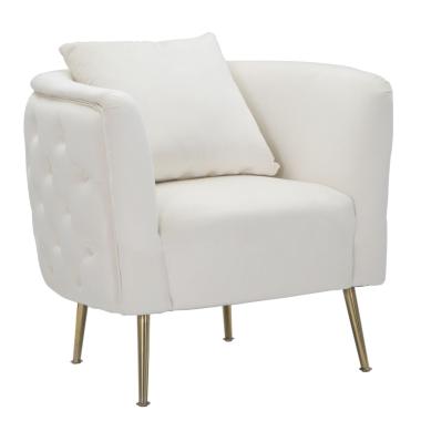 Poltrona bucarest crema 76 x 74 x 73 cm