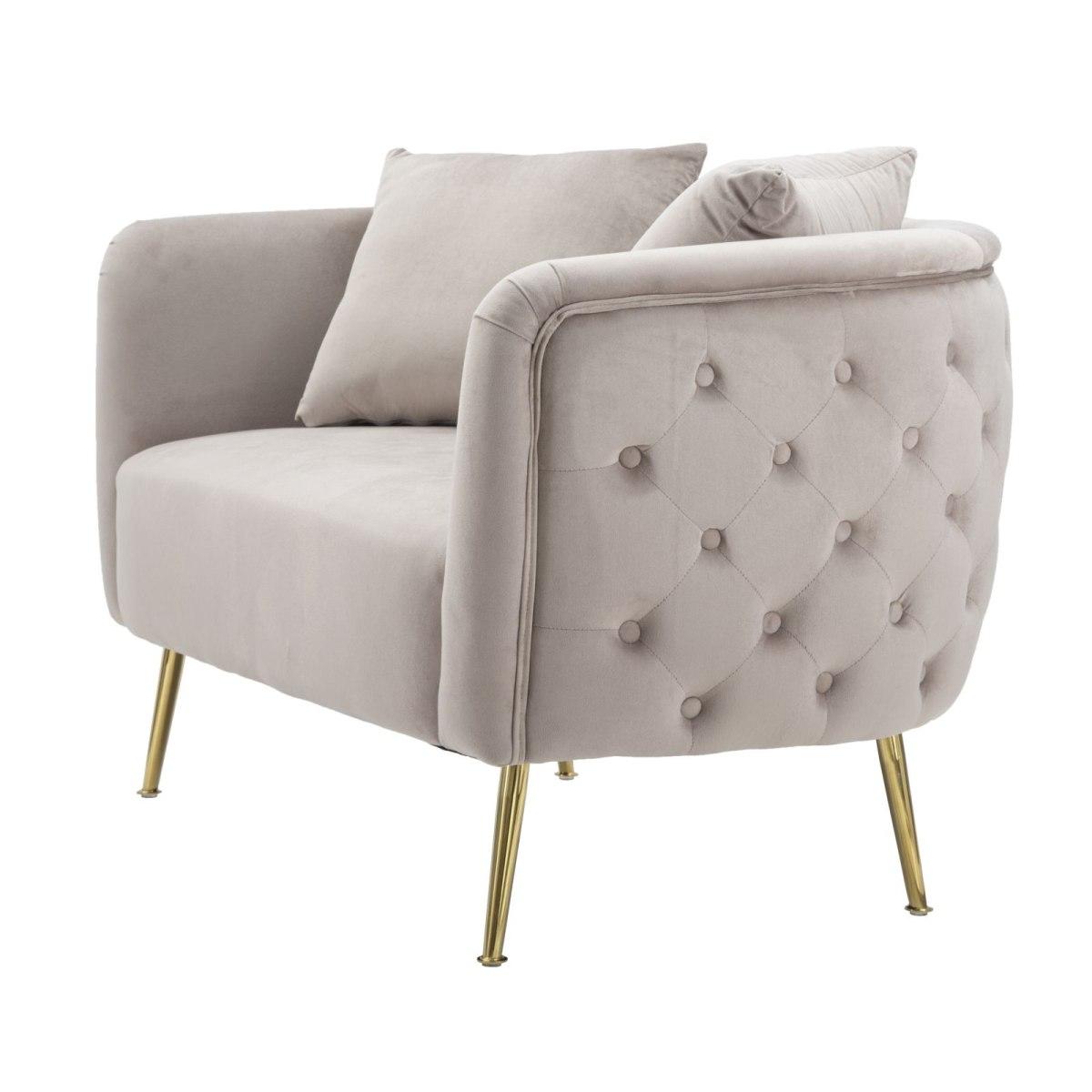 Divanetto Bucarest Grigio cm.127x74x73