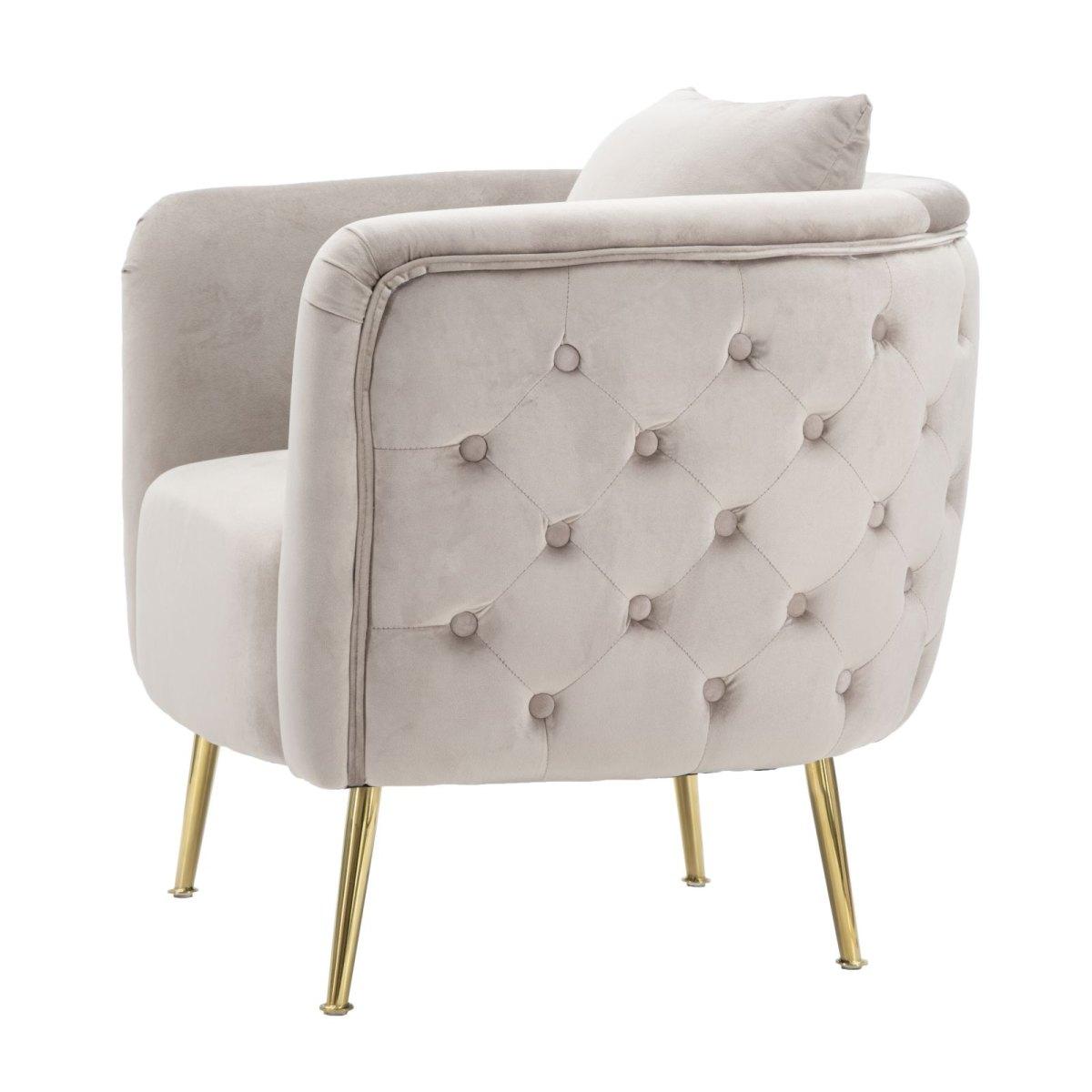 Poltrona Bucarest Grigia cm.76x74x73