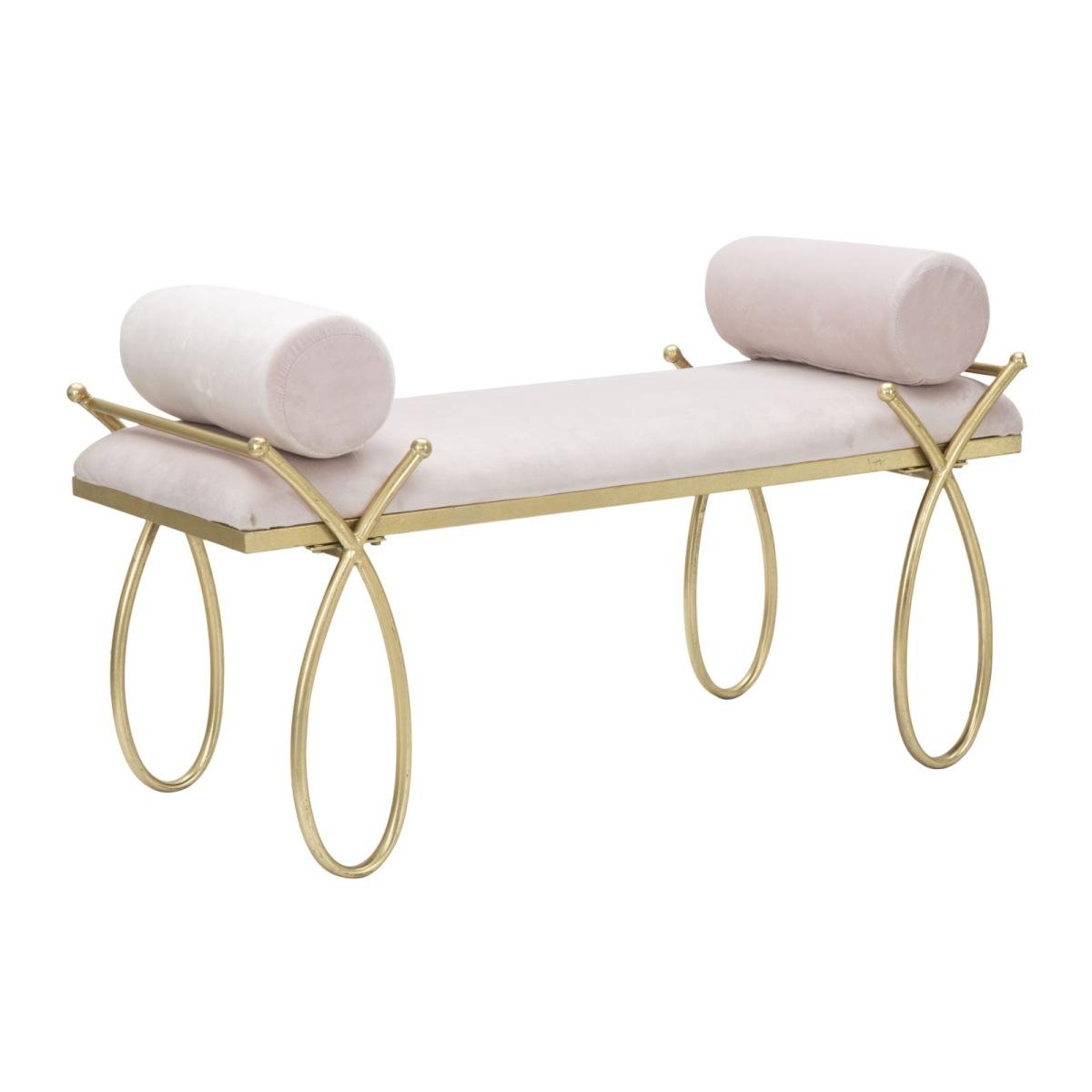 Panca Ribbon Rosa cm.112,5x49x53