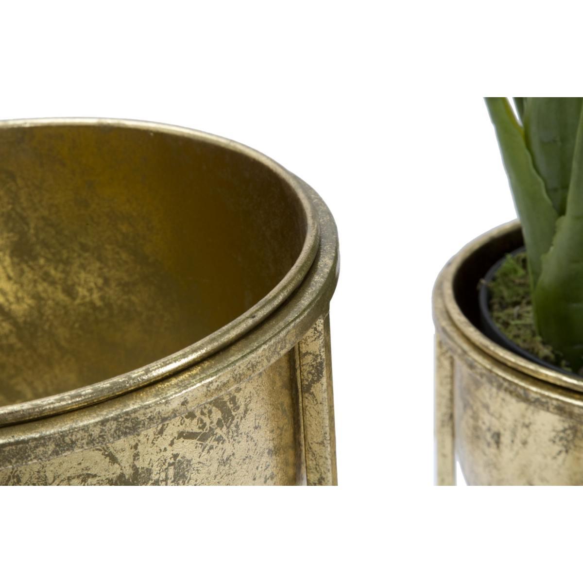Porta Vasi Glam Coppia cm.Ø27x62-21,5x52