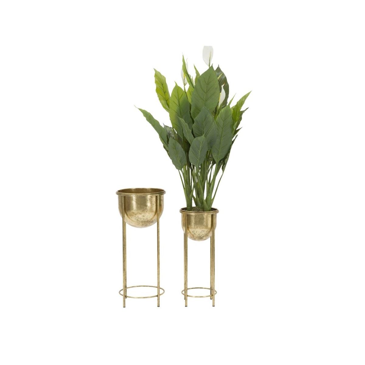 Porta Vasi Glam Coppia cm.Ø27x62-21,5x52