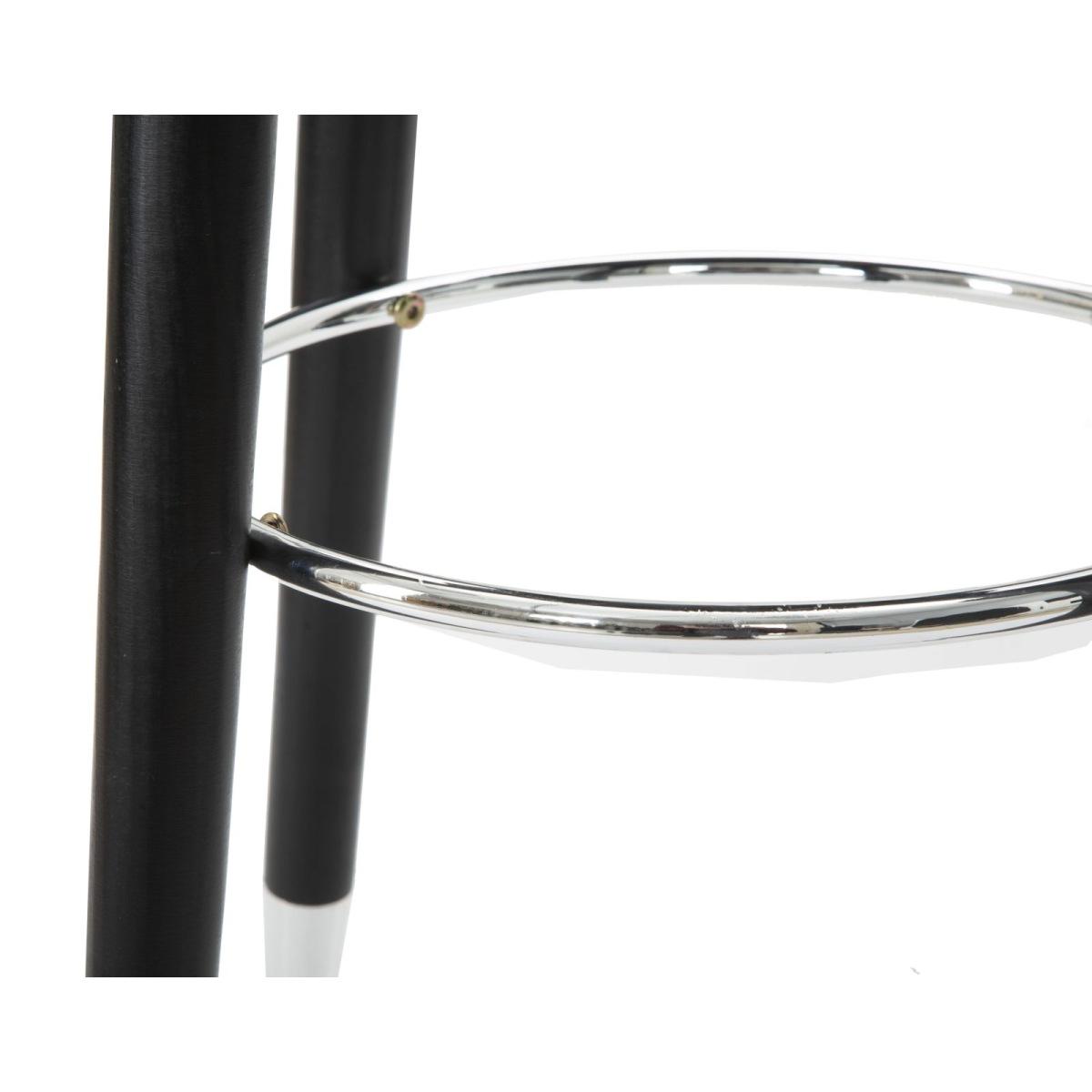 Sgabello bar paris blu silver