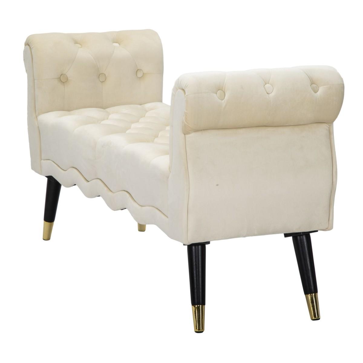 Panchetta Paris Crema/Gold cm.120x40x60