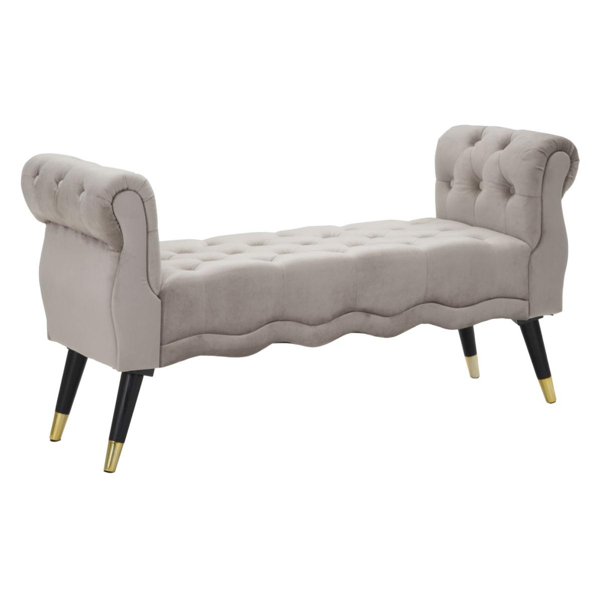 Panchetta Paris Grigia/Gold cm.120x40x60