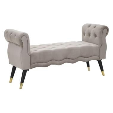 Panchetta Paris Grigia/Gold cm.120x40x60