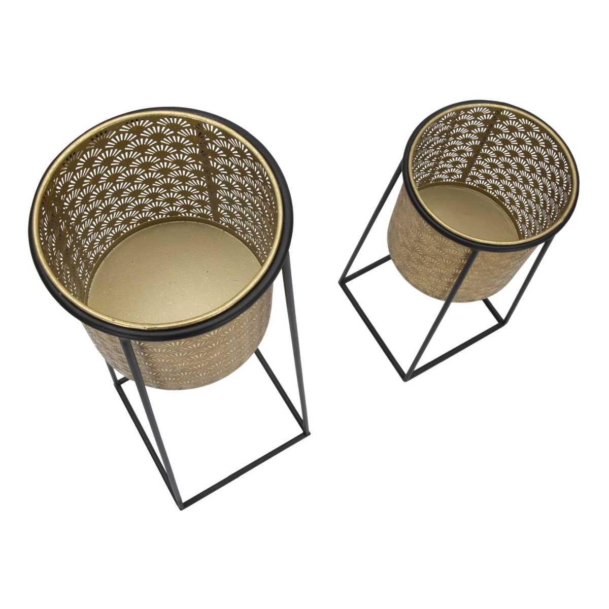 Porta Vasi Coppia Cup cm.Ø26x70-23x45