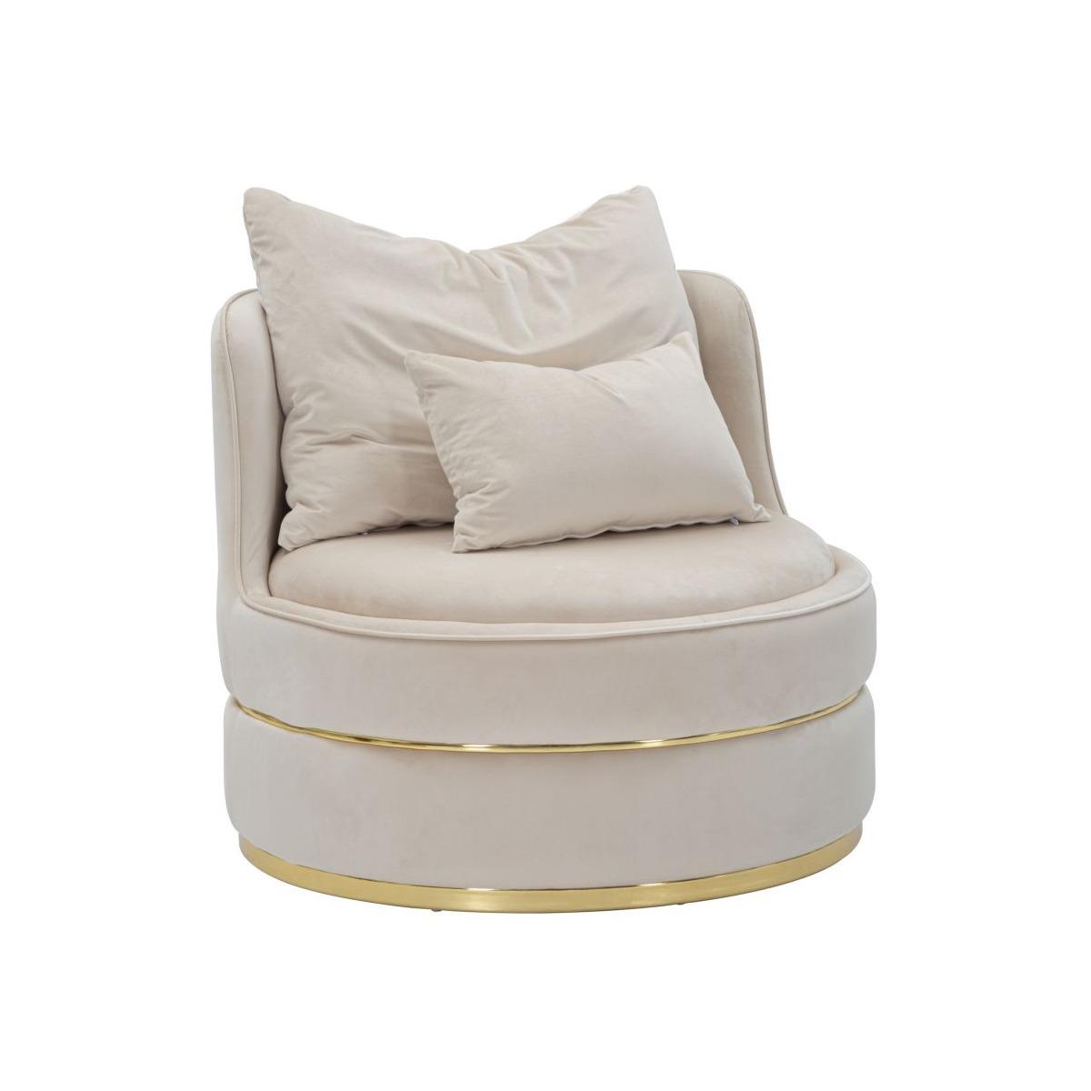 Poltrona paris space crema gold