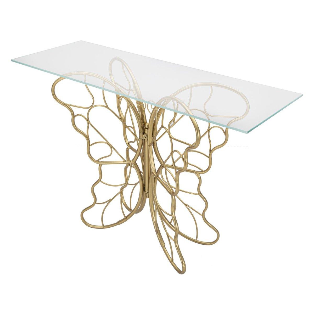 Consolle butterfly 110 x 40 x 76 cm