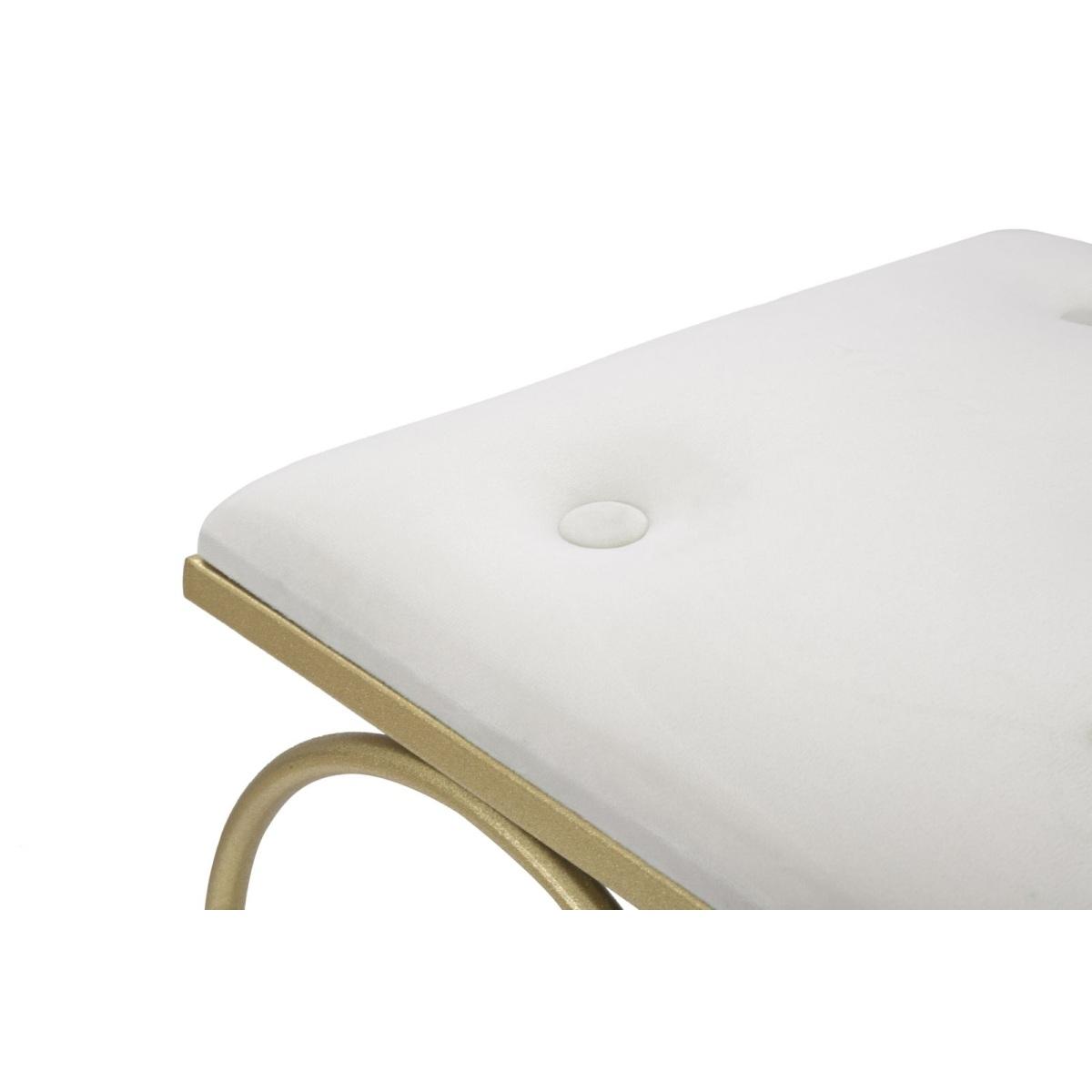Sgabello heart crema 50 x 37,5 x 51,5 cm