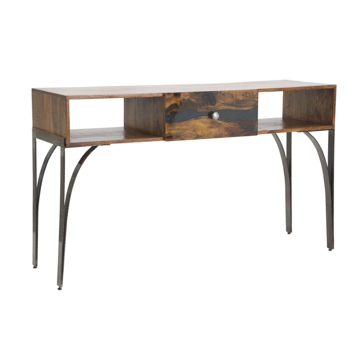 Consolle Mustang cm.130x40x80 Legno Di Acacia Nilotica