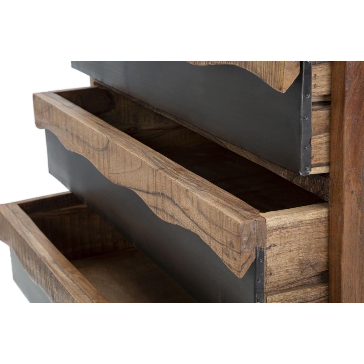 Como' Yellowstone cm.88x45x80 Legno Di Acacia Nilotica