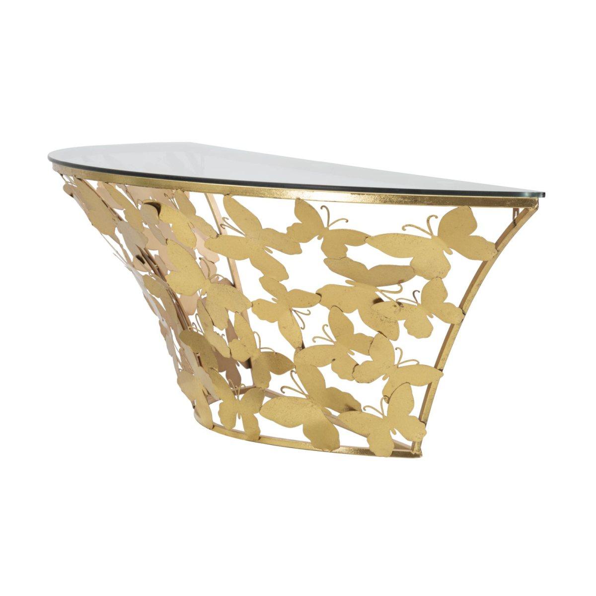 Consolle Sospesa Butterflies cm.120x40,5x37,2