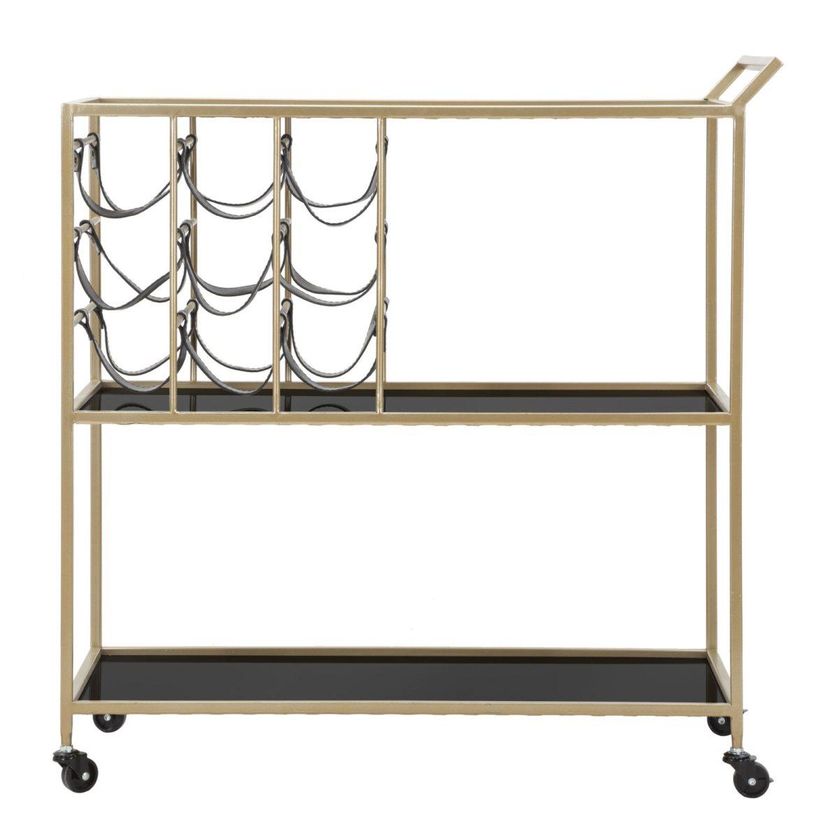 Carrello Black String cm.79x39,5x82