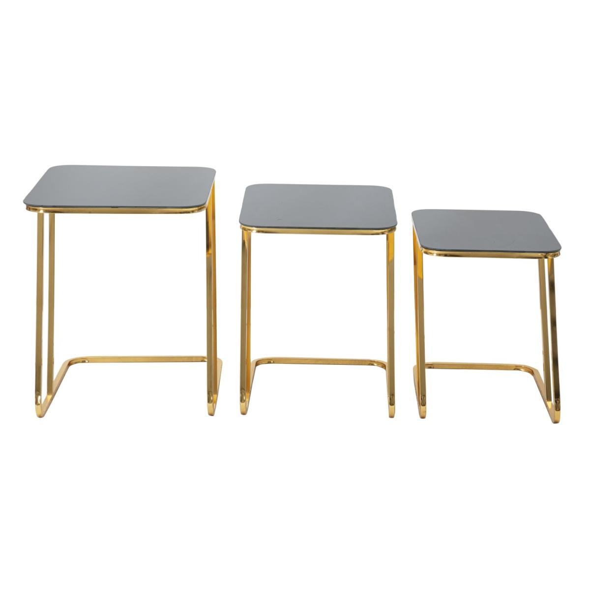 Tavolinetti Simple Set 3Pz cm.44x50,5x55,5-39x49x51-34x47x45