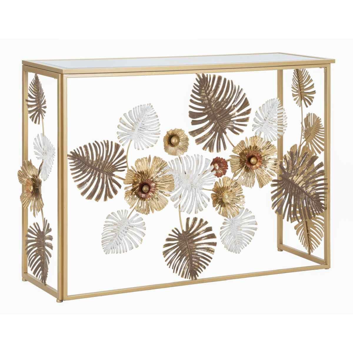 Consolle Glam Floris cm.113x40x80