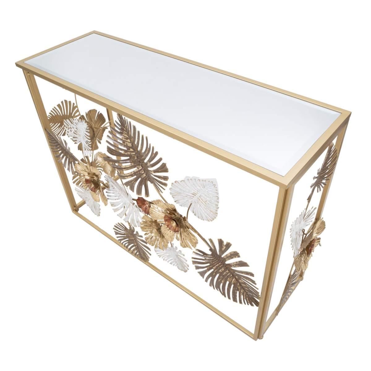 Consolle Glam Floris cm.113x40x80