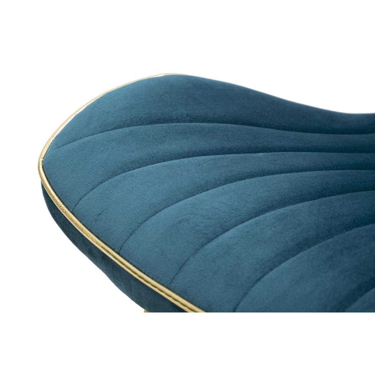 Sedia Paris Space Ottanio/Gold Set 2 Pz cm.46x58x77