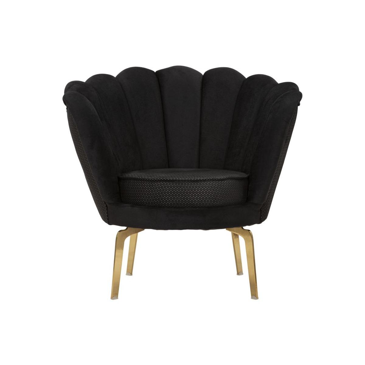 Poltrona Vienna Plus Nera cm.83x76x78