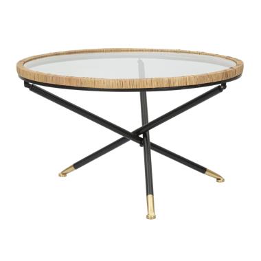Tavolo Da Caffe' Saint Barth Rotondo cm.Ø80x46,5