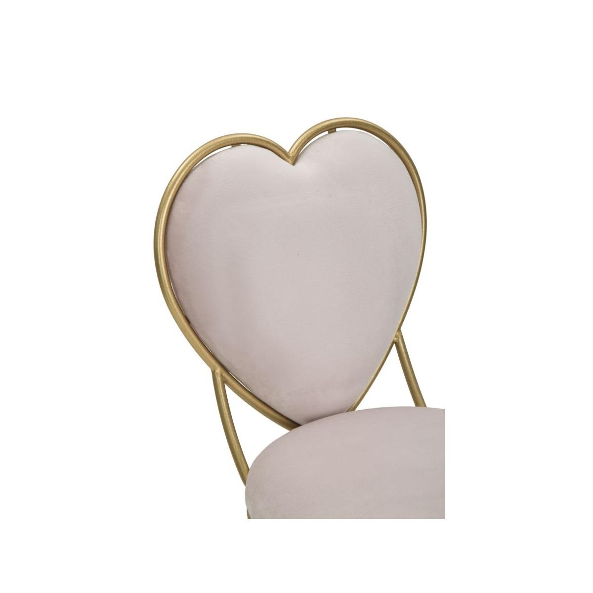 Sedia heart 37 x 47 x 80 cm