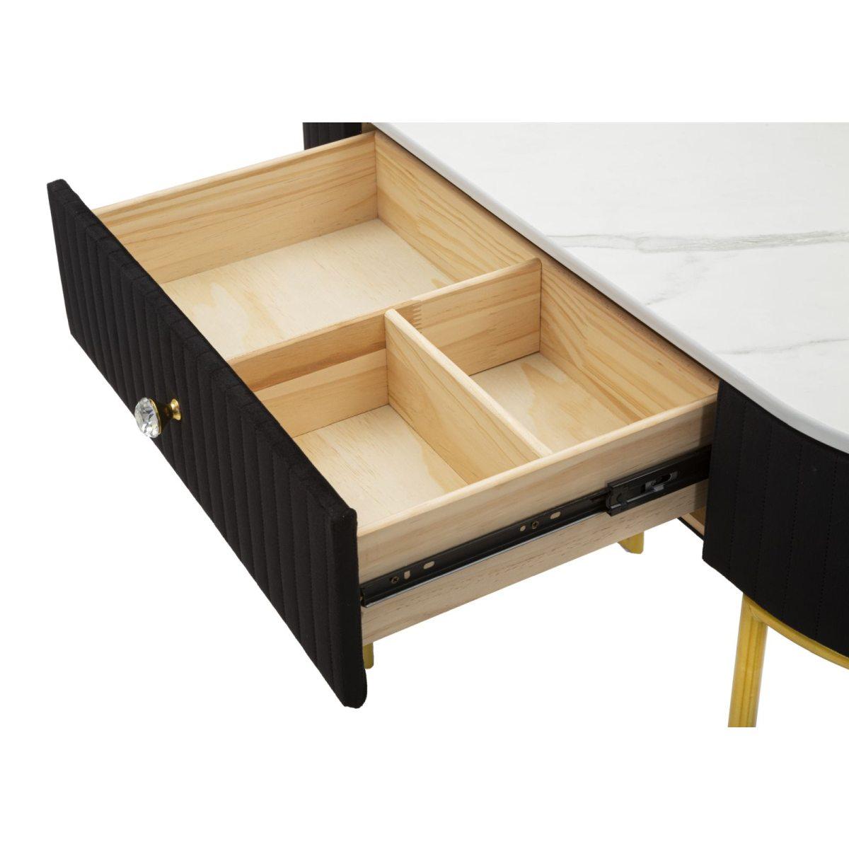 Consolle Montpellier Nera cm.100x43x74