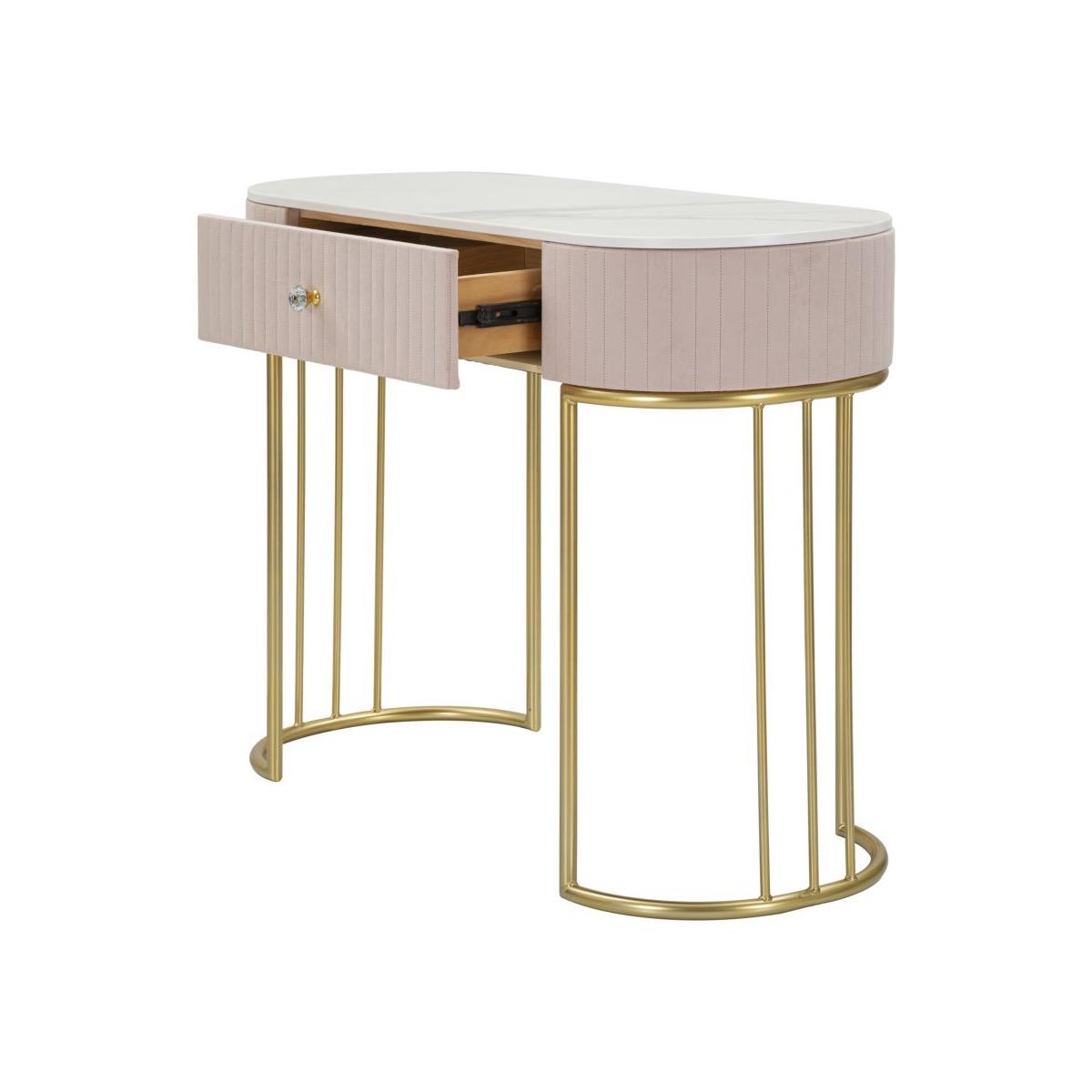 Consolle Montpellier Rosa cm.100x43x74
