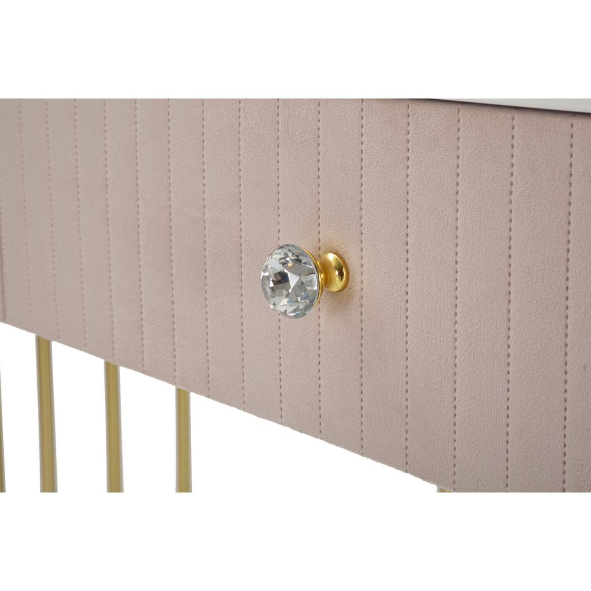 Consolle Montpellier Rosa cm.100x43x74