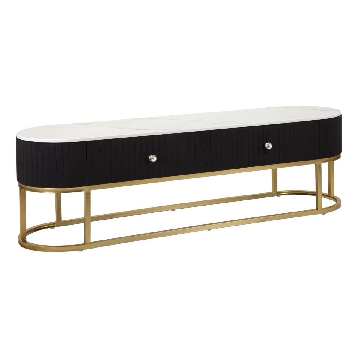 Porta Tv Montpellier Nero cm.150x42x45
