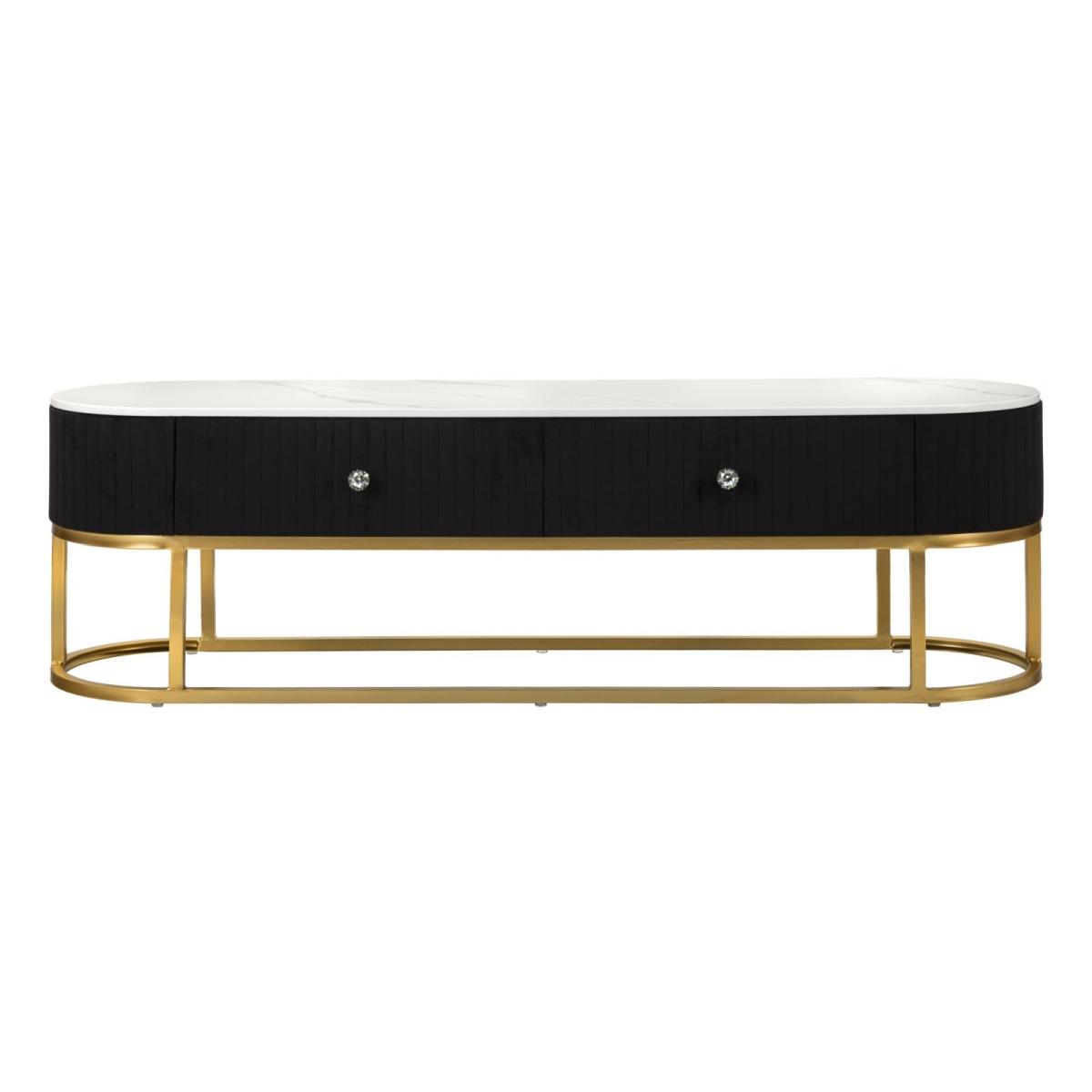 Porta Tv Montpellier Nero cm.150x42x45