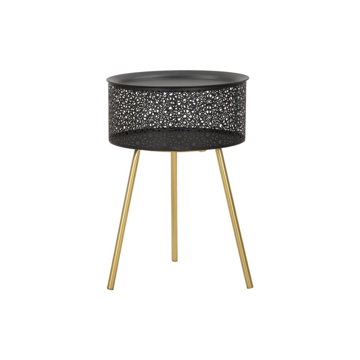 Tavolinetto Blacky cm.Ø35x50
