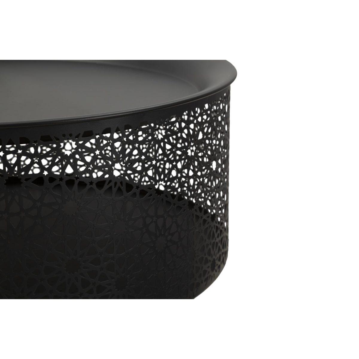 Tavolinetto Blacky cm.Ø35x50
