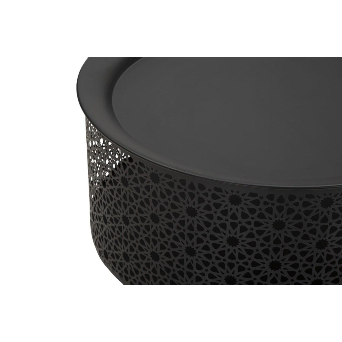 Tavolinetto Blacky cm.Ø35x50