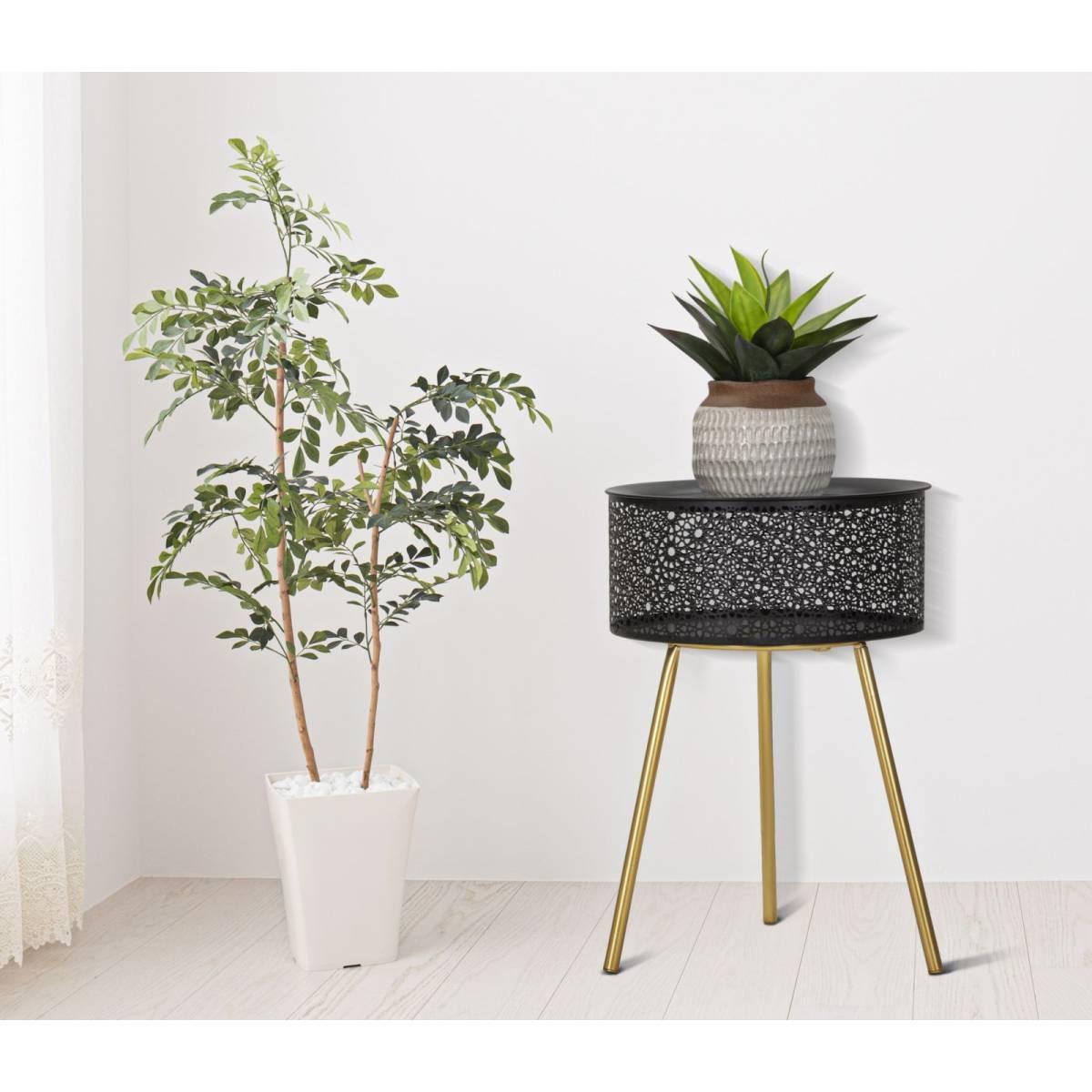 Tavolinetto Blacky cm.Ø35x50