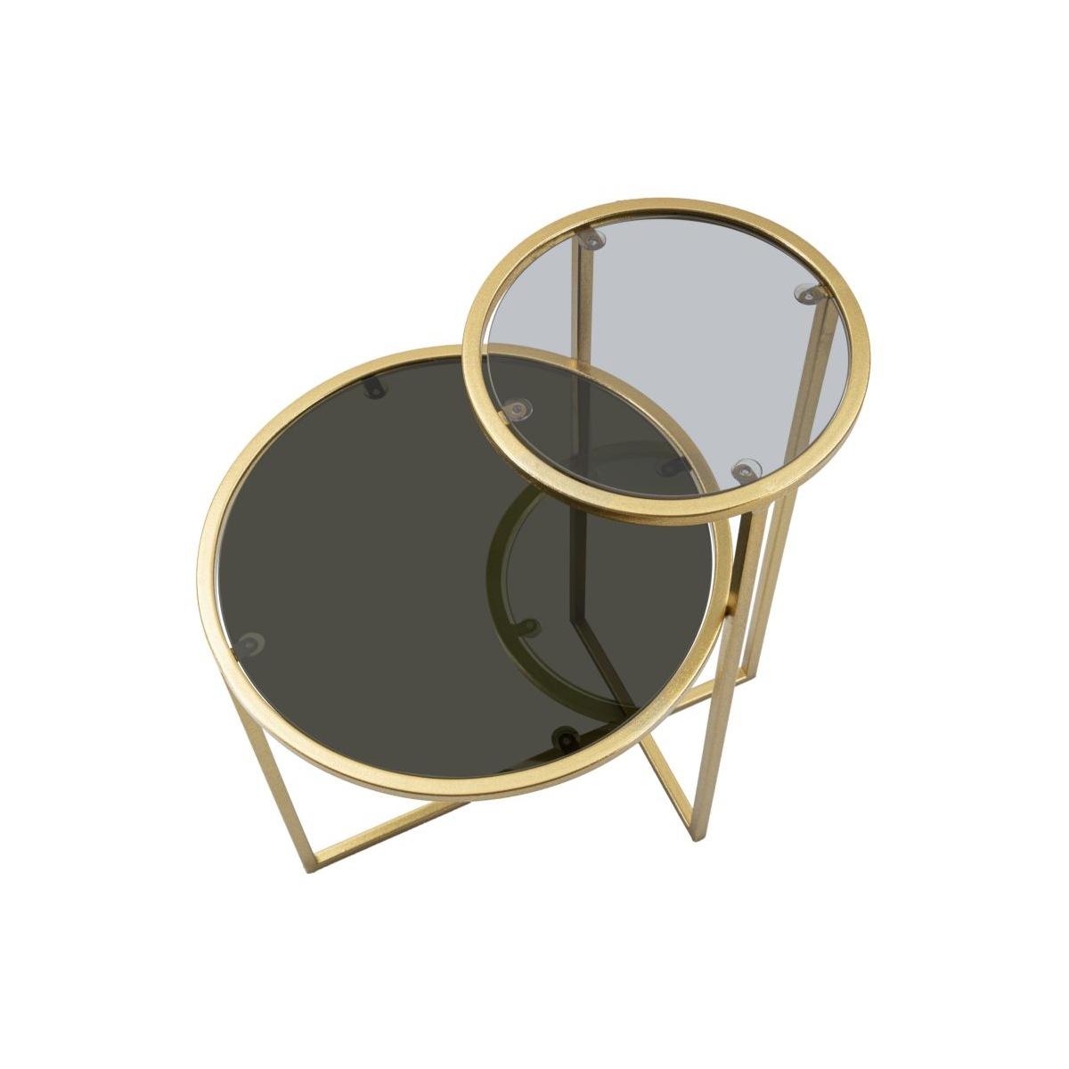Tavolinetto 2 Levels cm.50x40x60,5