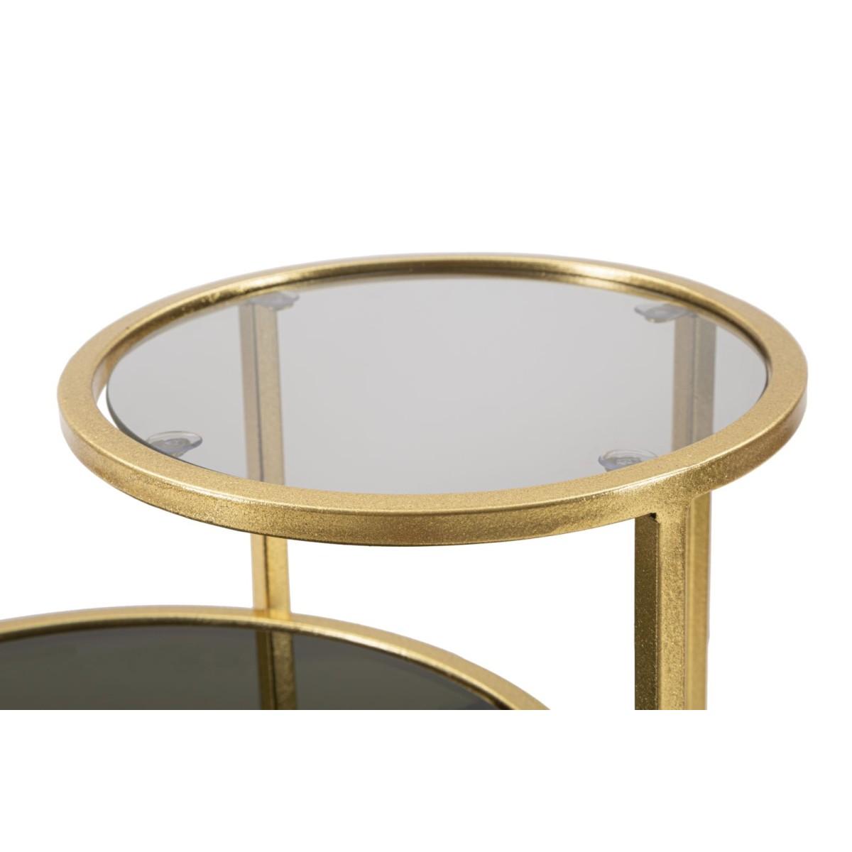 Tavolinetto 2 Levels cm.50x40x60,5
